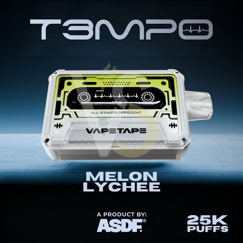ASDF Tempo - Melon Lychee - 25k Puffs 5%
