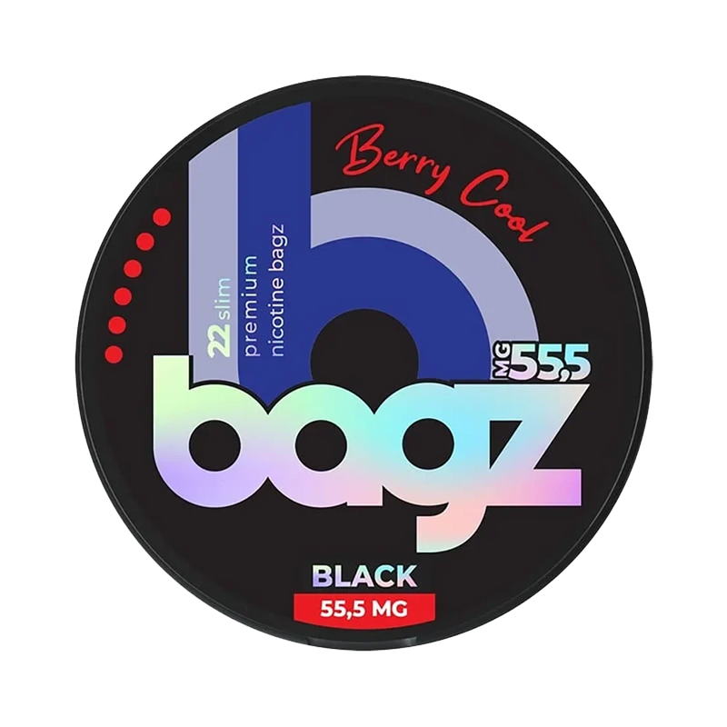 Bagz Nicotine Pouch - Berry Cool - 55.5mg