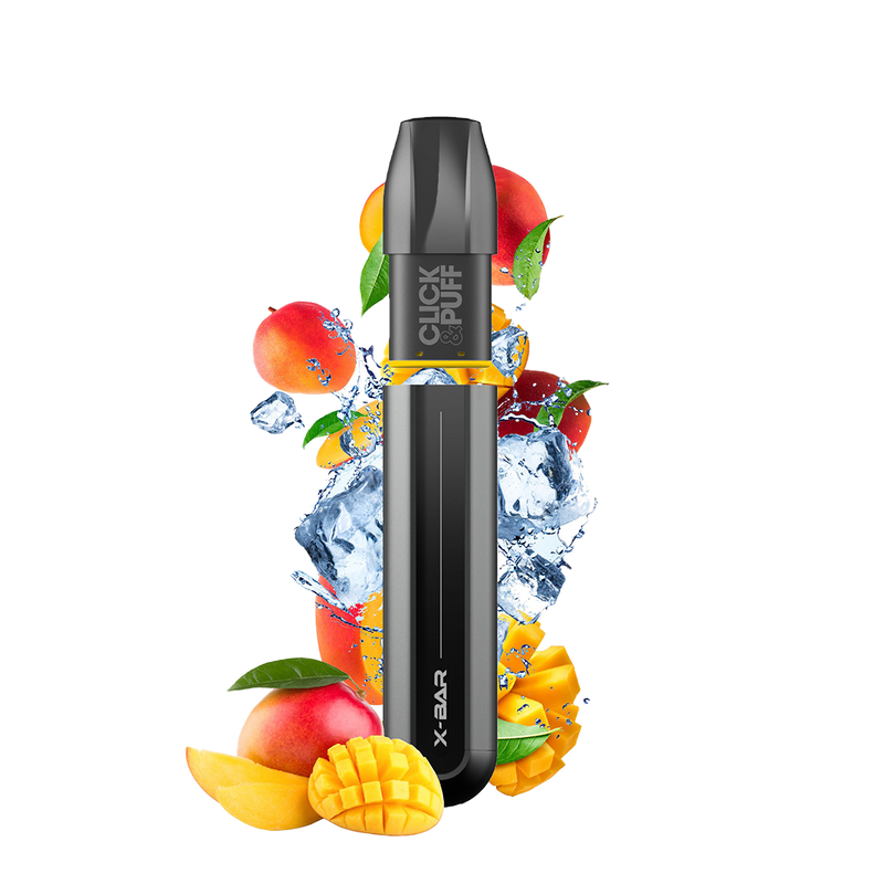 X-BAR Click & Puff kit de démarrage - ICE MANGO