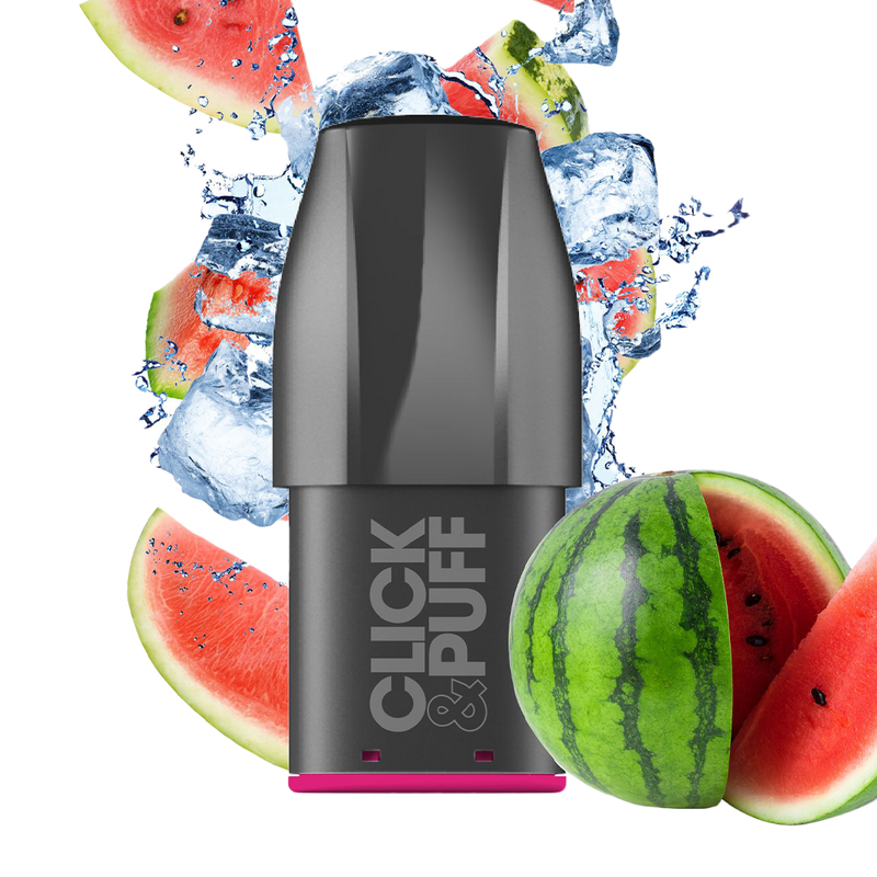 X-Bar Click & Puff Pod - Pastèque Glacée