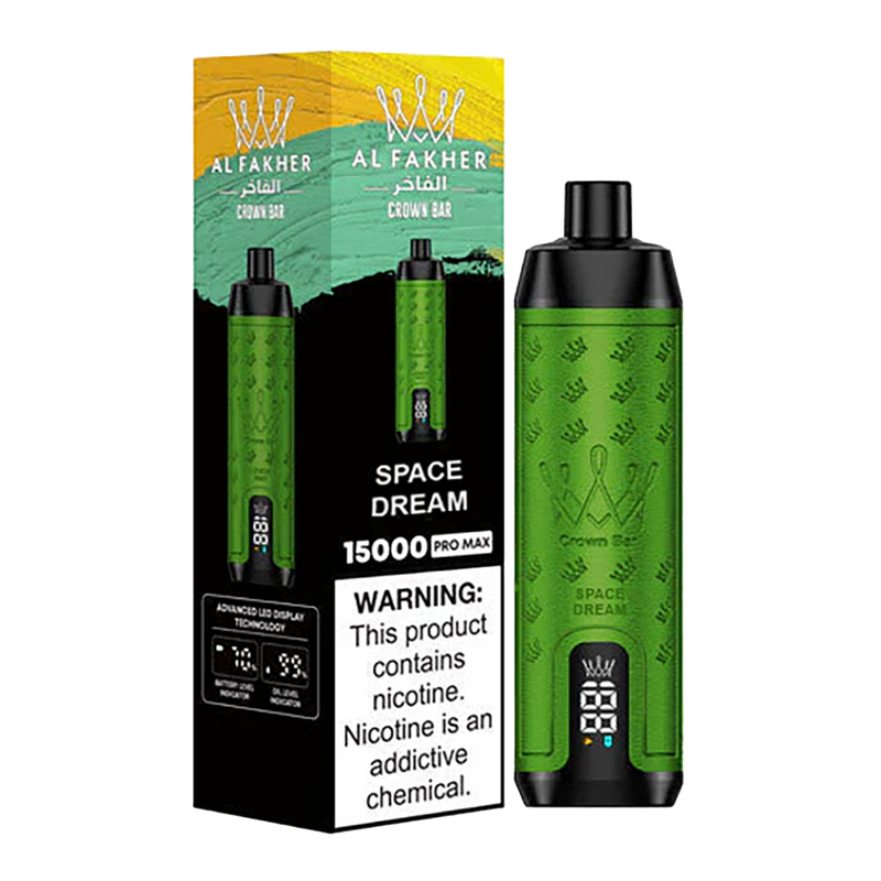 AL Fakher Crown Bar 15000 puffs Pro Max - Space Dream - 5mg