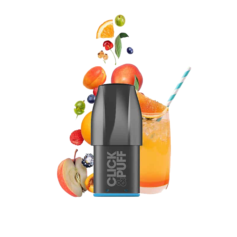 X-Bar Click & Puff Pod - Tropical punch