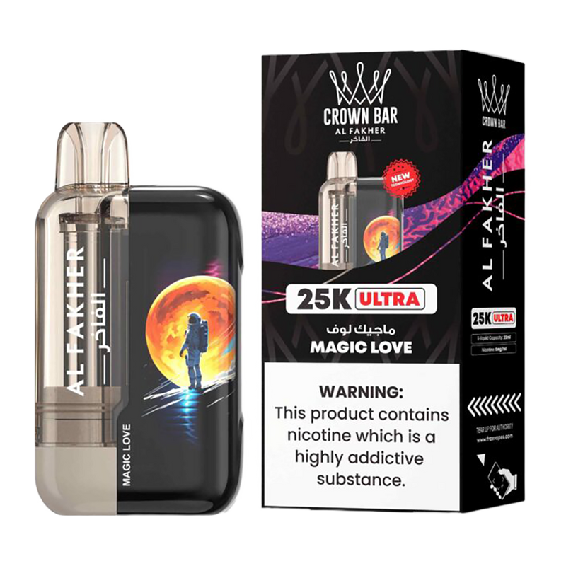 AL Fakher Crown Bar 25K puffs Ultra - Magic Love - 5mg