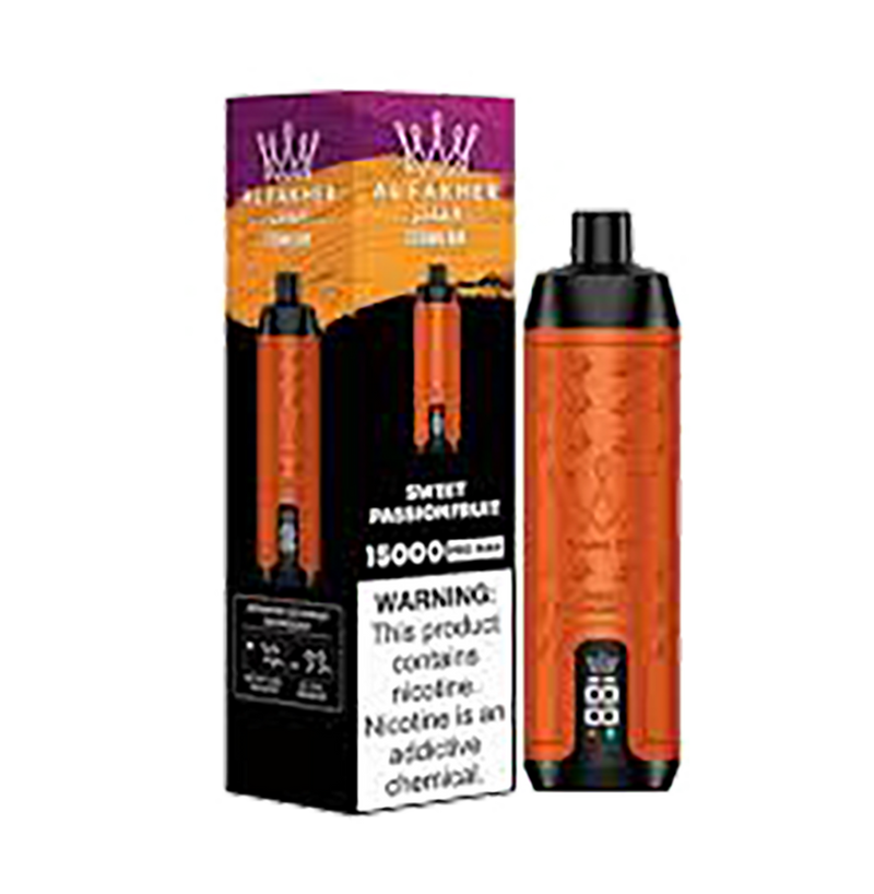 AL Fakher Crown Bar 15000 puffs Pro - Sweet Passionfruit - 5mg