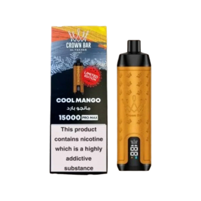 AL Fakher Crown Bar 15000 puffs Pro Max - Cool Mango - 5mg
