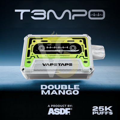 ASDF Tempo - Double Mango - 25k Puffs 5%