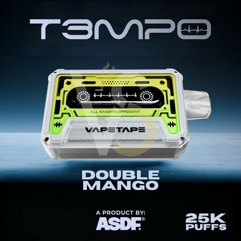 ASDF Tempo - Double Mango - 25k Puffs 5%