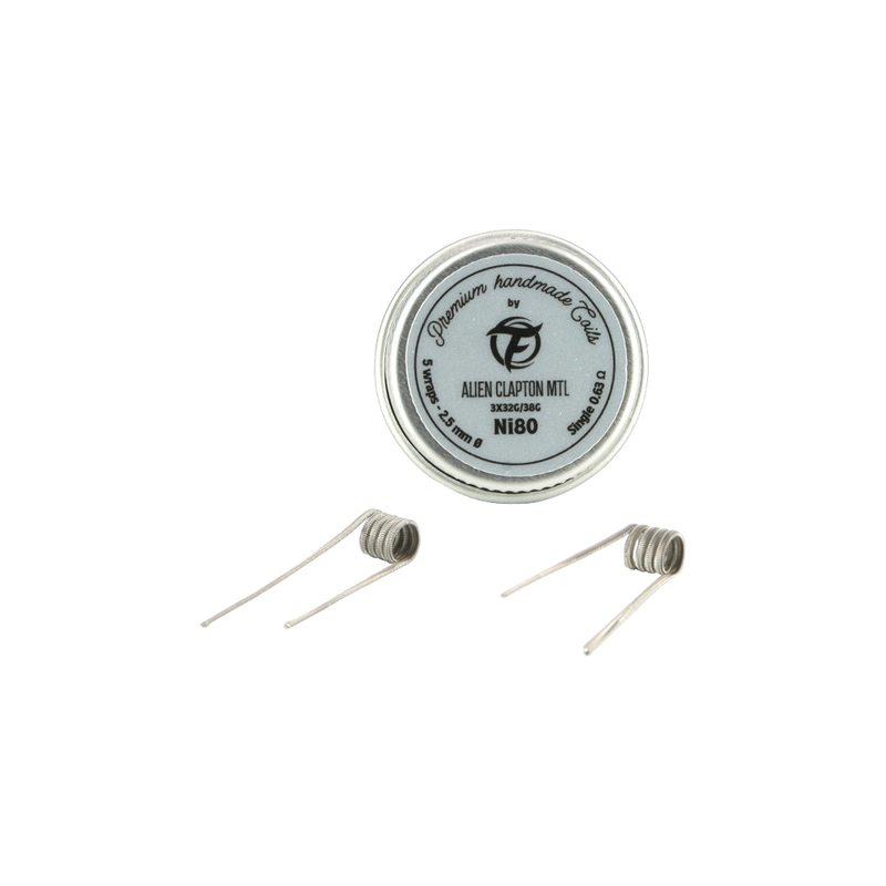 Alien Clapton MTL Ni80 0.63 Ohm Handmade Series - Fumytech