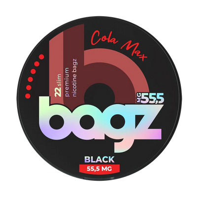 Bagz Nicotine Pouch - Cola Max - 55.5mg