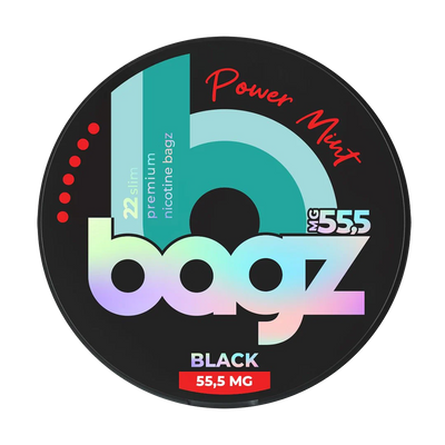 Bagz Nicotine Pouch - Power Mint - 55.5mg