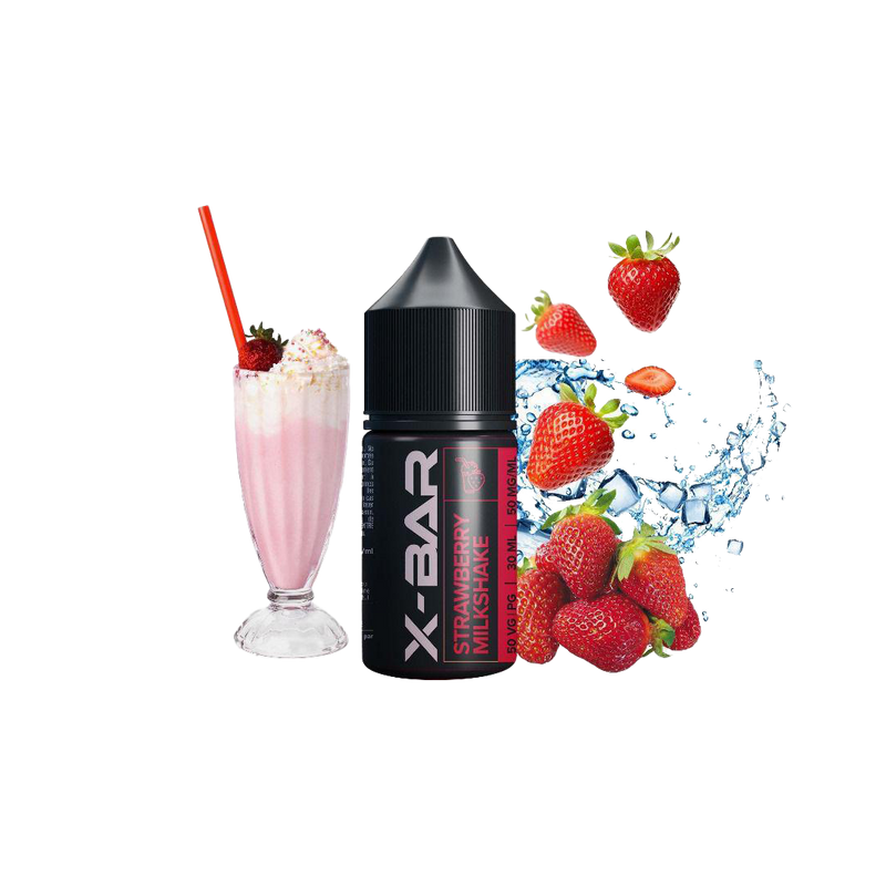 X-BAR LIQUIDE 30ML STRAWBERRY MILKSHAKE 50MG