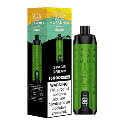 AL Fakher Crown Bar 15000 puffs Pro Max - Space Dream - 5mg