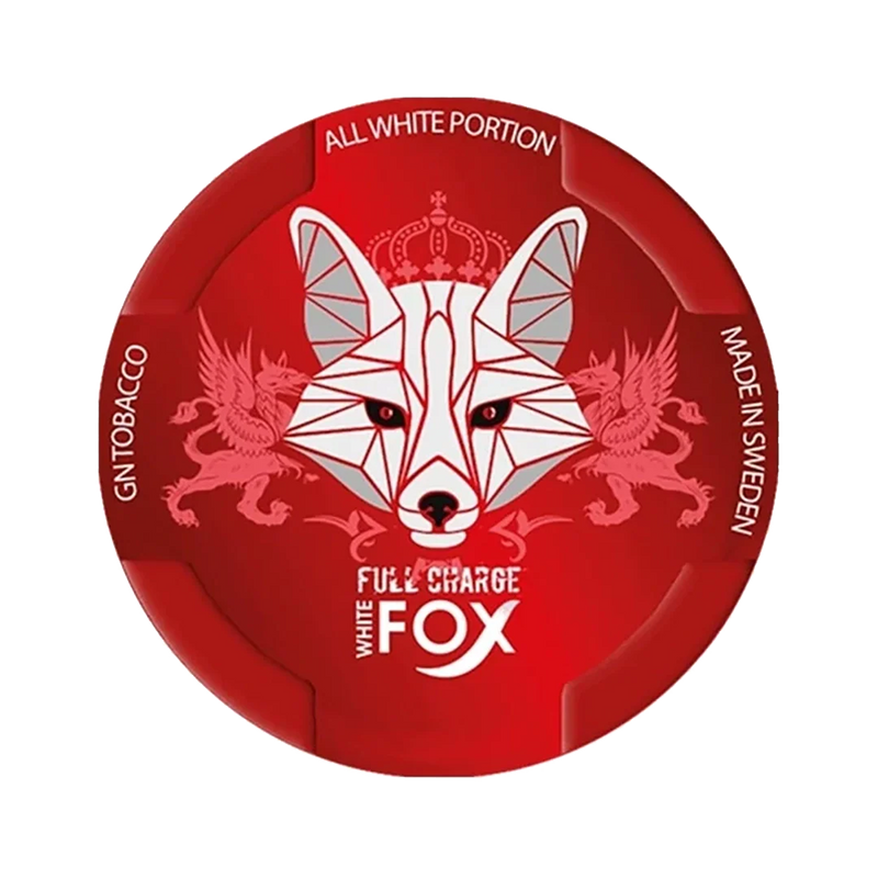 White Fox Snus - Full Charge - 12mg/pouch