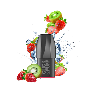 X-Bar Click & Puff Pod - Fraise kiwi